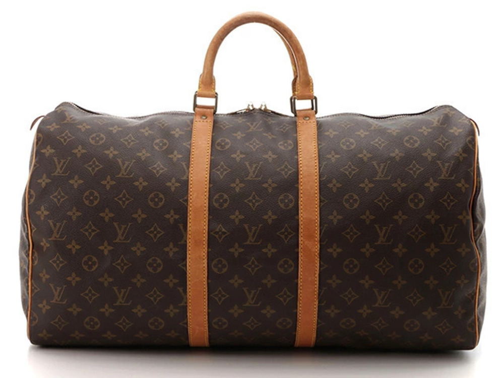 LOUIS VUITTON Keepall Boston Bag Monogram